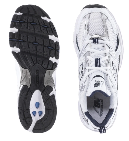 (WMNS) New Balance 530 Wide 'White / Silver' WL530CWD